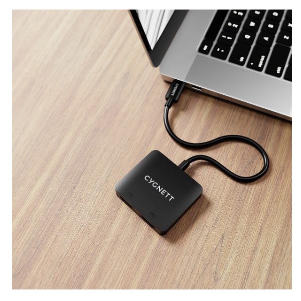 2In1 USB-C To Dual HDMI Hub - immagine 2