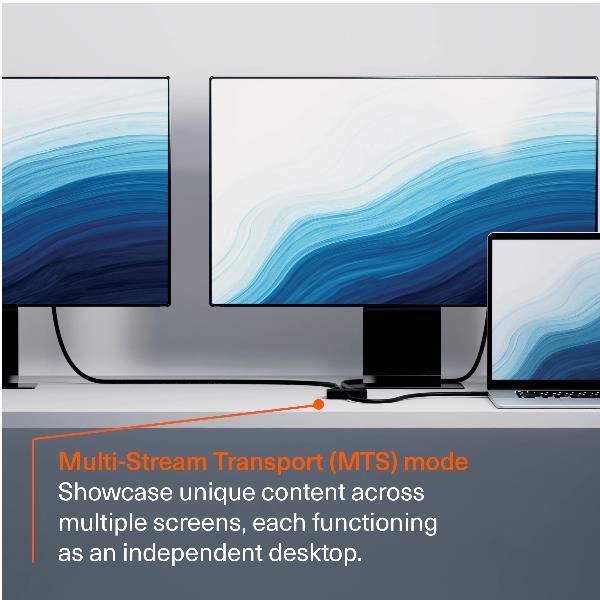 2In1 USB-C To Dual HDMI Hub - immagine 4