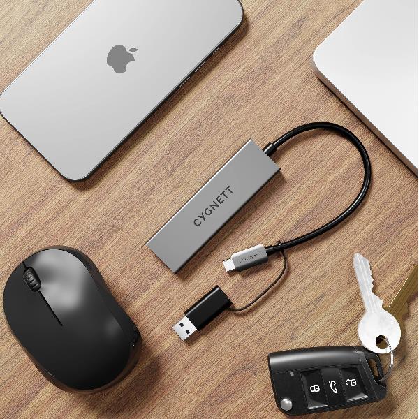 Unite 4In1 USB-C To USB-A Hub - immagine 2