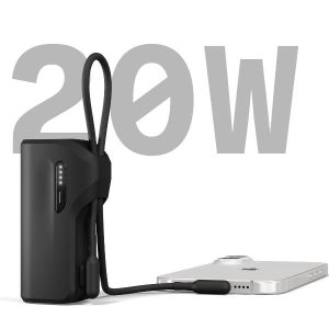 Battery Bank USB-C 5K Cable Nero