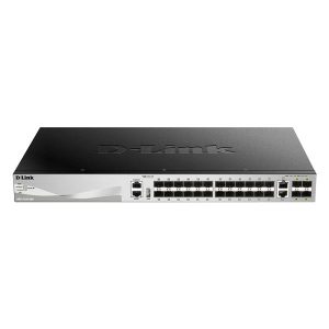 24 SFP Ports Layer 3 Stackable