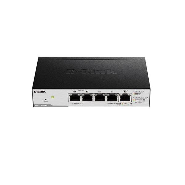 5-Port Gigabit PoE Smart Managed