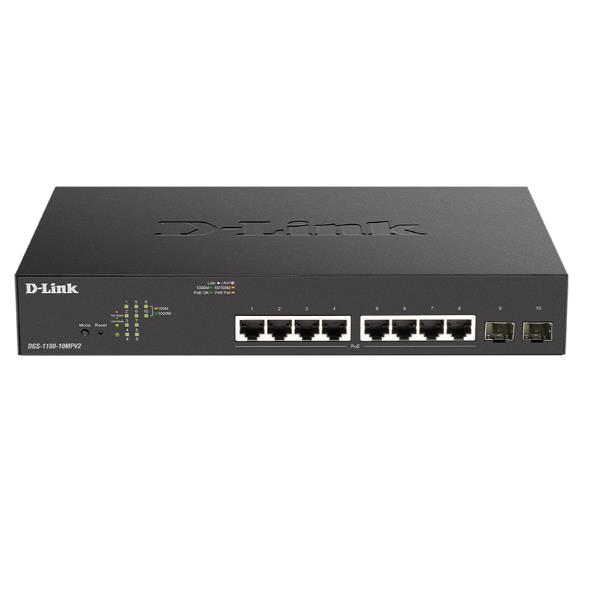 10-Port PoE+ Gigabit Smart Manag - immagine 2
