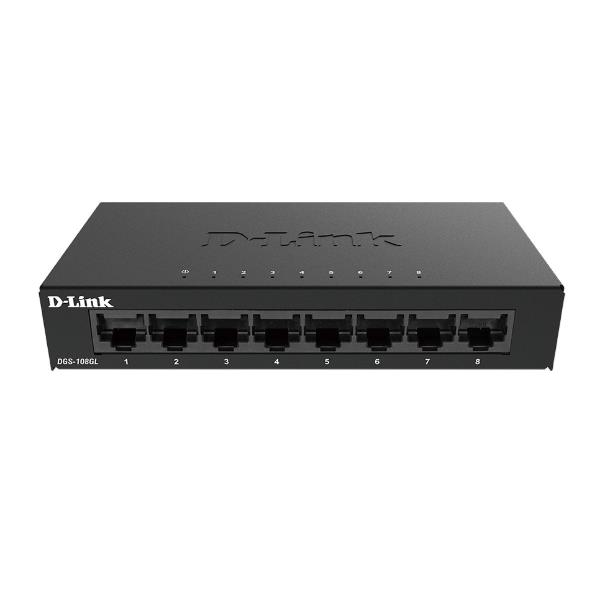 8-Port Gigabit Ethernet Metal - immagine 2
