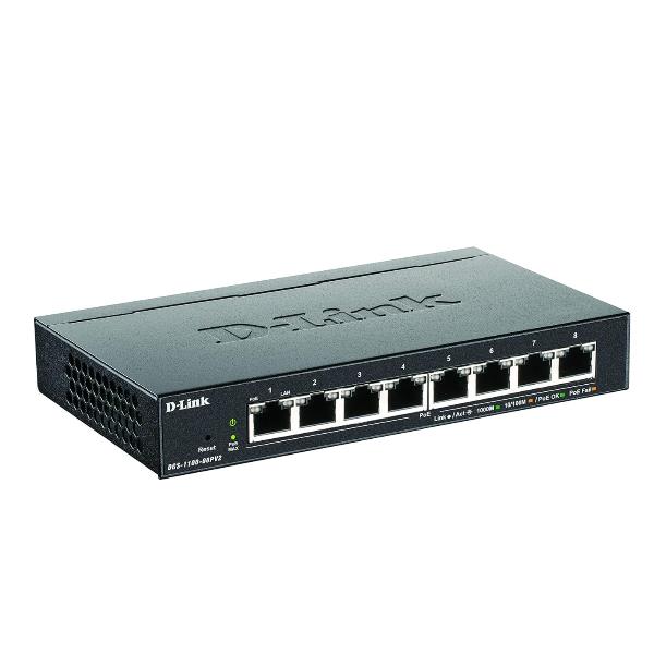 8-Port PoE Gigabit Smart Managed - immagine 2