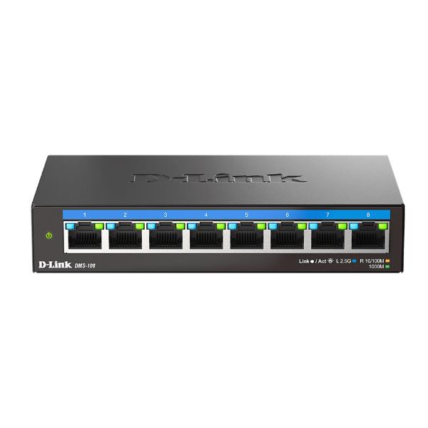 8Port Multi-Gigabit Unmanaged - immagine 2
