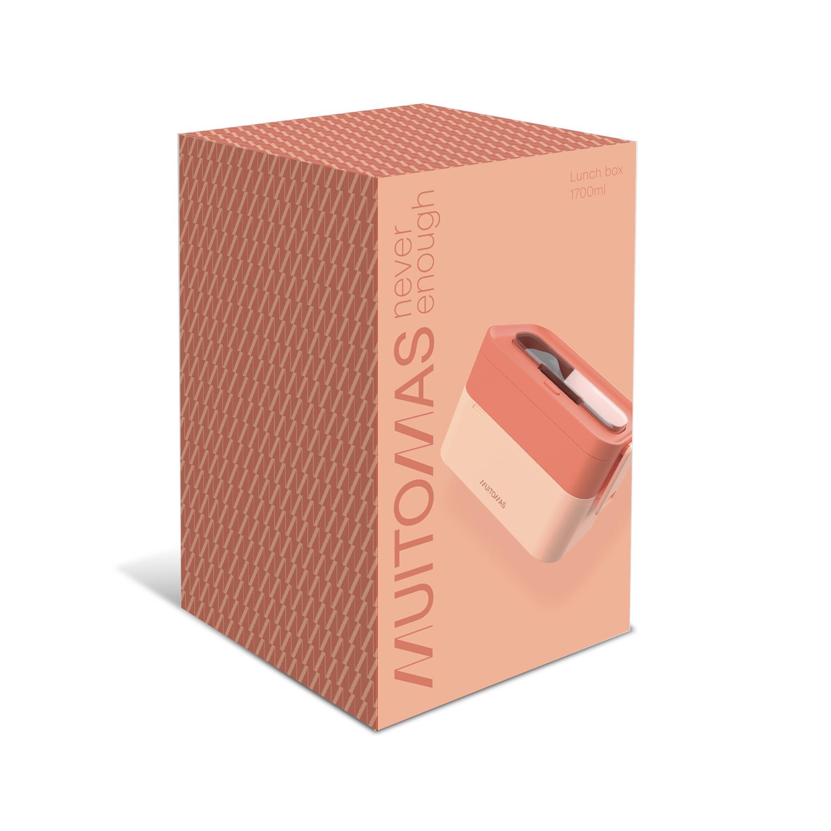 Muitomas Lunch Box Large Peach Fuzz - immagine 7