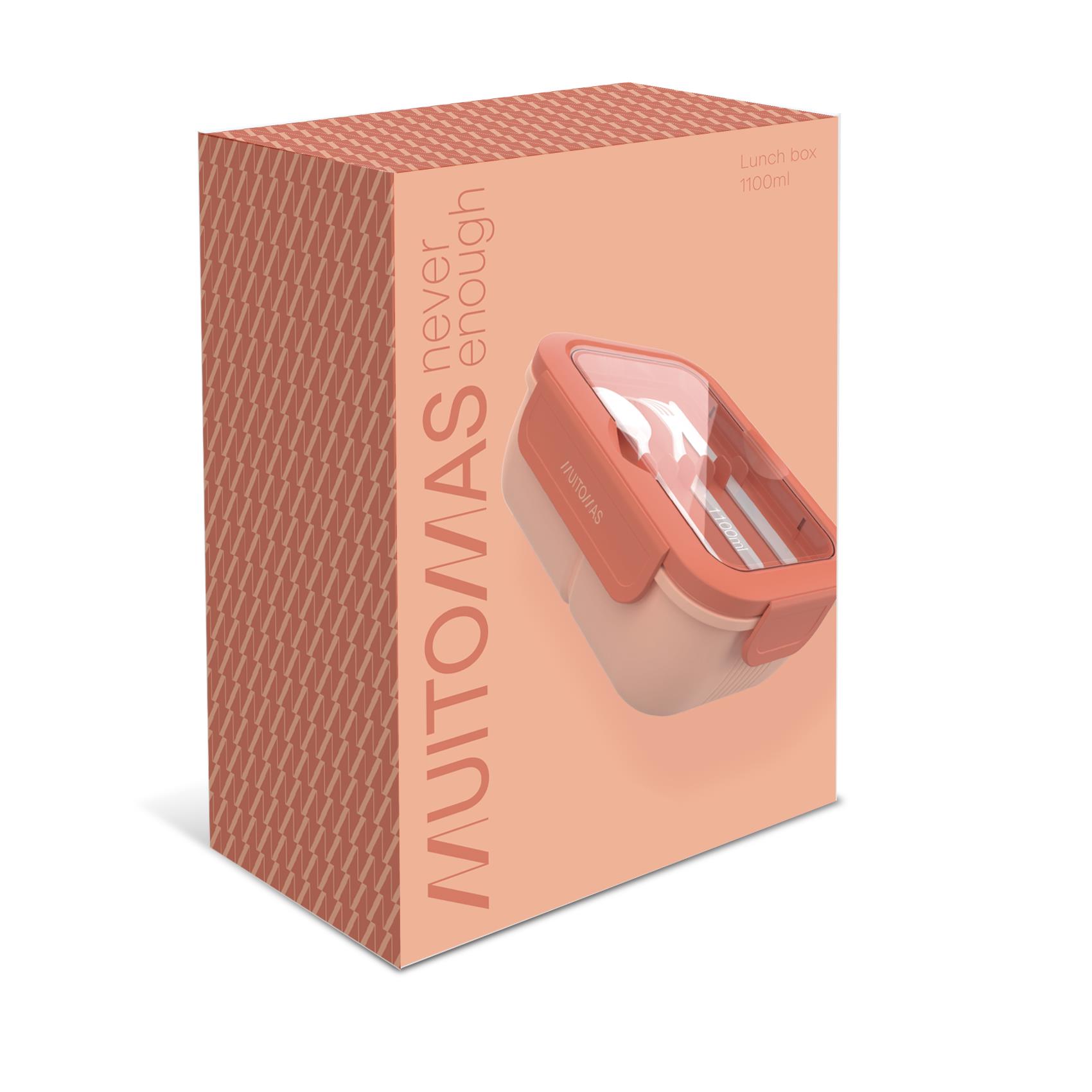 Muitomas Lunch Box Small Peach Fuzz - immagine 6