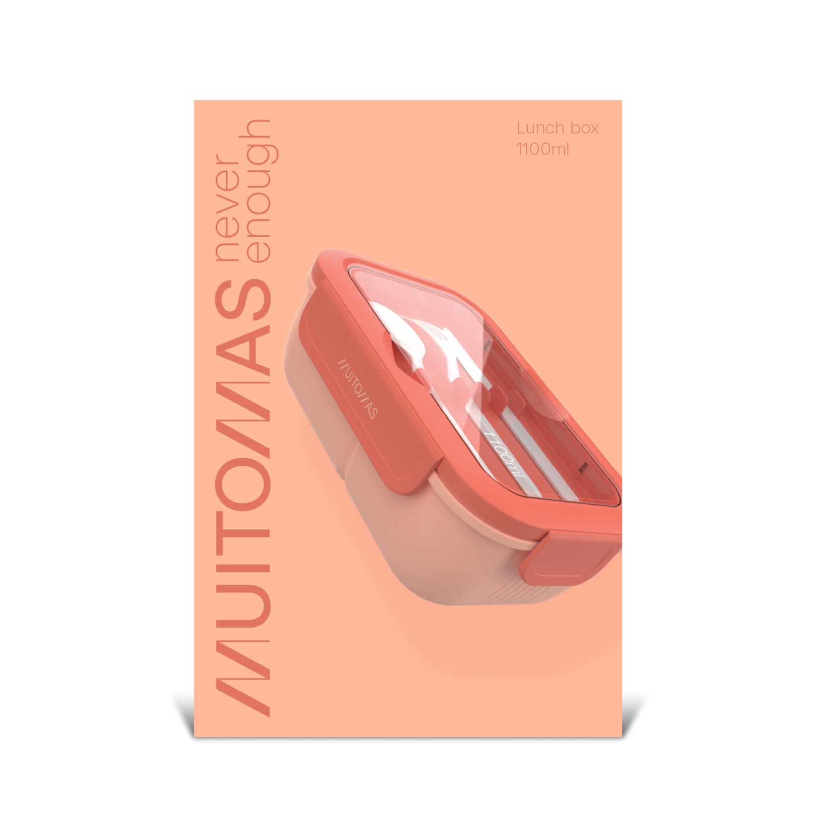 Muitomas Lunch Box Small Peach Fuzz - immagine 7