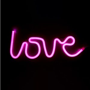 Muitomas Neon Wall Lamp Love