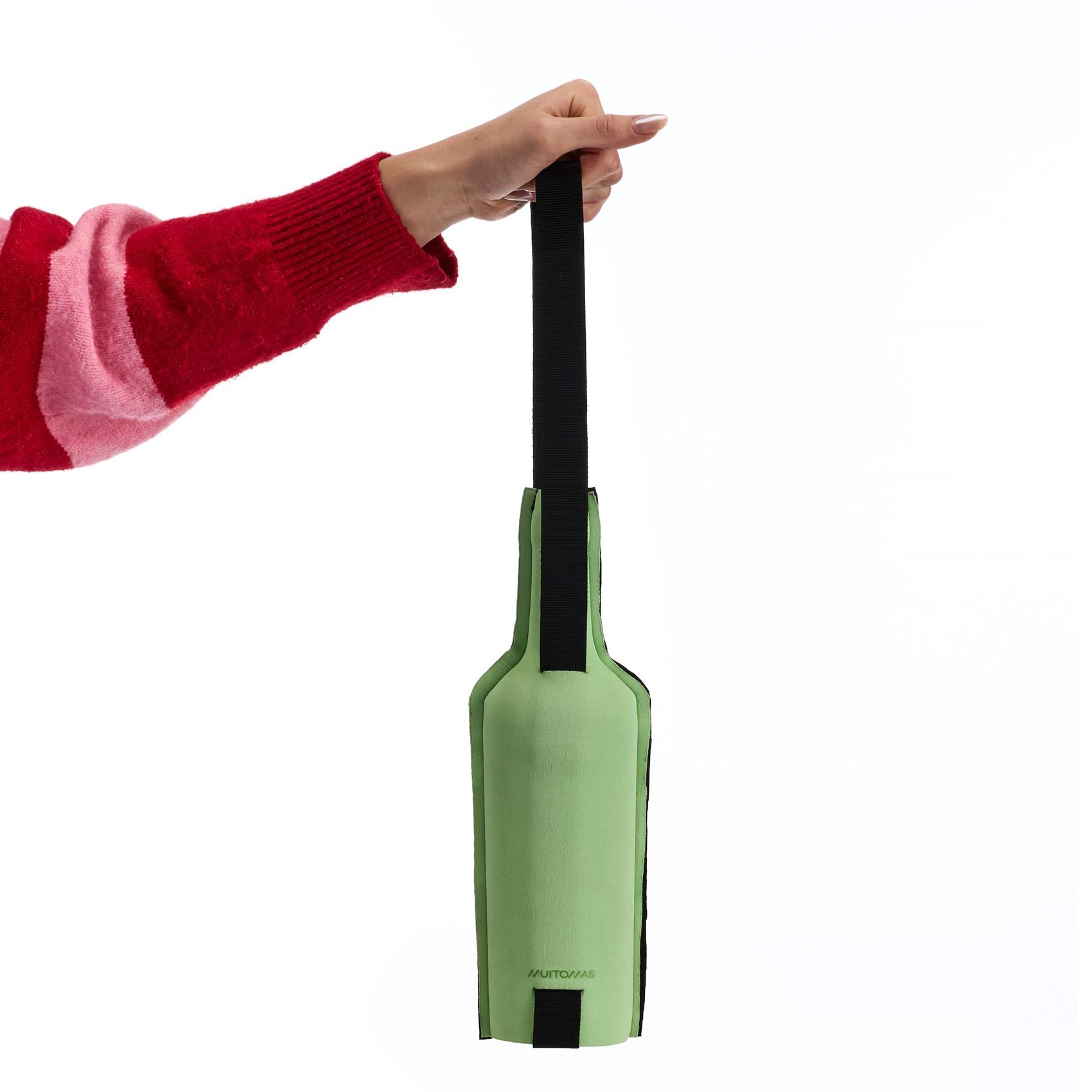Muitomas Bottle Carrier Bag Verde - immagine 3