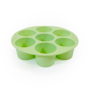 Air Fryer Sil Muffin Tray Verde