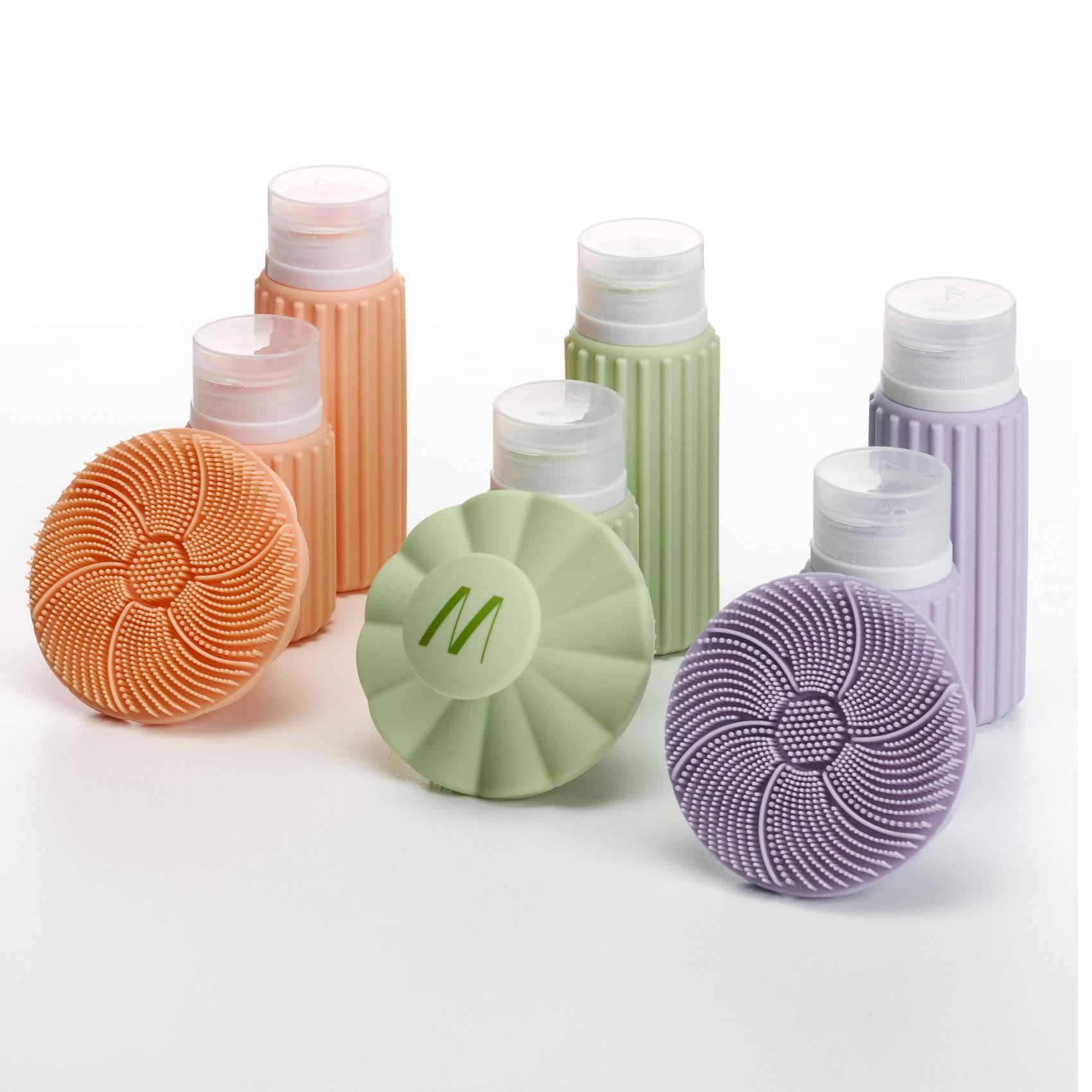 Muitomas Face Brush+2Travel Bott - immagine 3