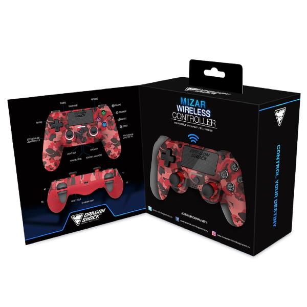 Mizar Wireless Rosso Camo Ps4 - immagine 6