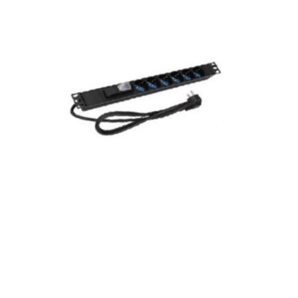 Pdu 19 1U 8 Prese Univ. E Int. 16A - immagine 2