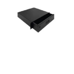 Ripiano Estraibile 2U P410 Nero