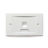 Placca 503 Per 1 Keystone Bianca