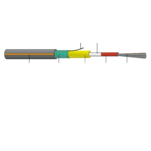 Cavo 8Fo Os2 Acciaio Est.fca Nero - immagine 2