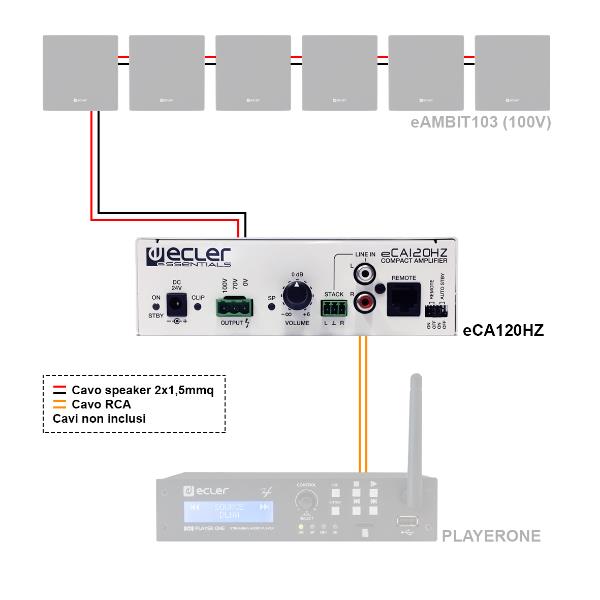 Micro-Amplificatore 120W @100V - immagine 6