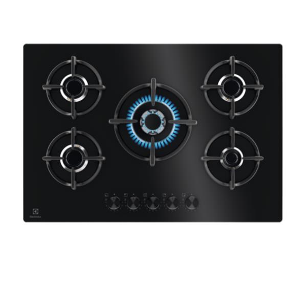 Piano Gas Egg75372K 75Cm 5F Nero - immagine 2