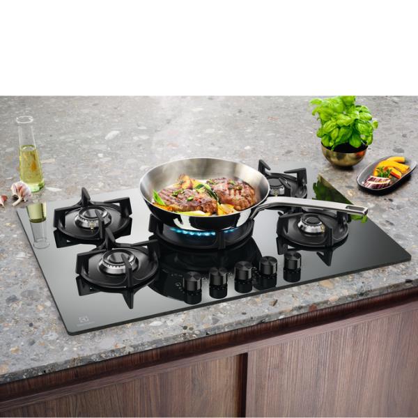 Piano Gas Egg75372M 75Cm 5F Mirror - immagine 6