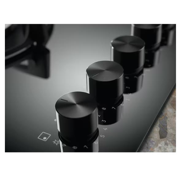 Piano Gas Egg75372M 75Cm 5F Mirror - immagine 2