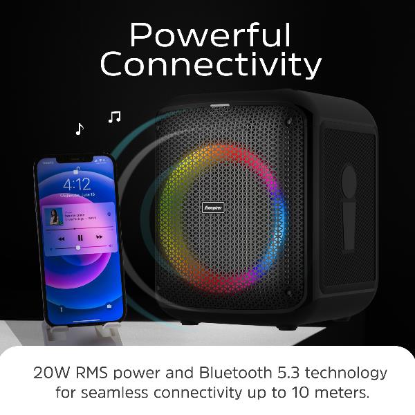 Party Speaker Cube Bluetooth + Powerbank - immagine 4