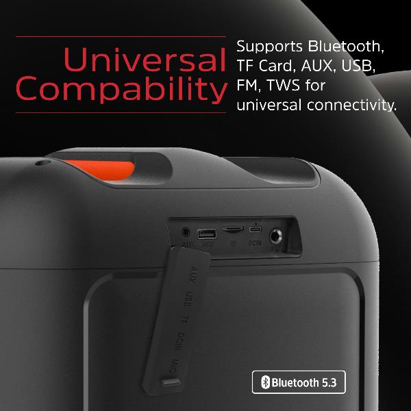 Party Speaker Cube Bluetooth + Powerbank - immagine 3