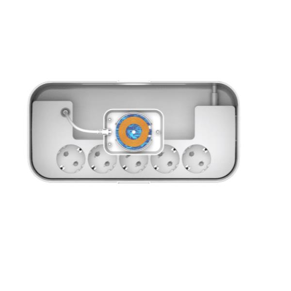 Multipresa Box 5 Schuko+3 USB+Charg - immagine 5