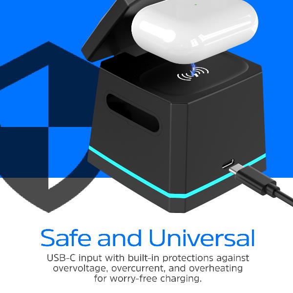 Wireless Magnetic Stand 3-In-1 15W - immagine 8