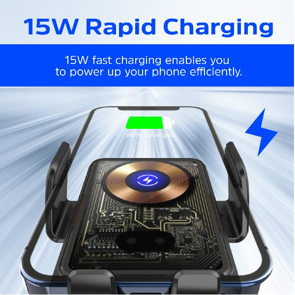 Wireless Car Charger Mag Auto Clamp - immagine 6