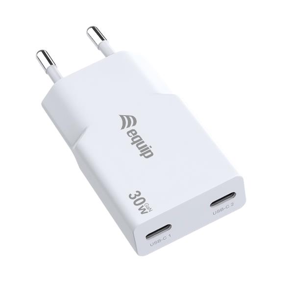 2-Port 30W Gan Slim USB-C Pd Charg - immagine 7
