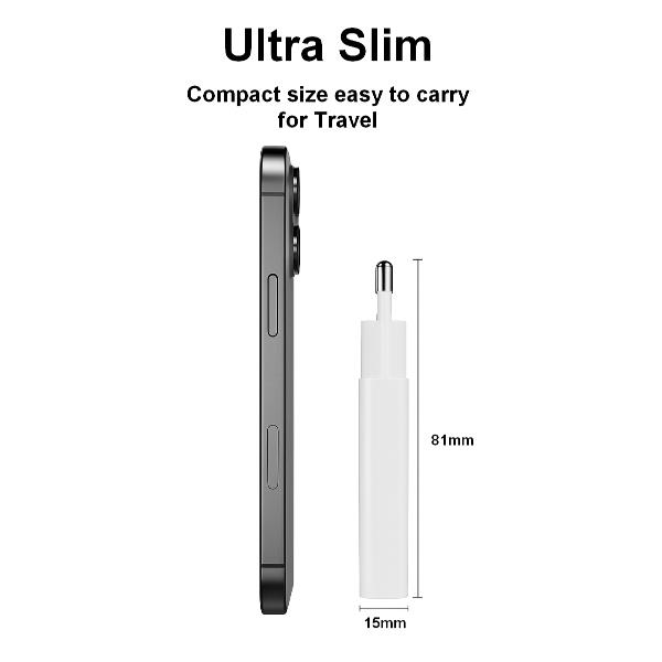 2-Port 30W Gan Slim USB-C Pd Charg - immagine 6