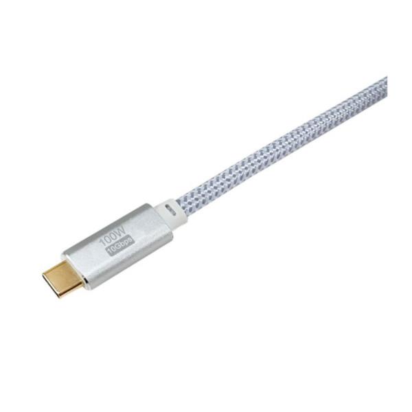 USB 3.2 Gen2 C To C Cable M/M Bianco - immagine 6