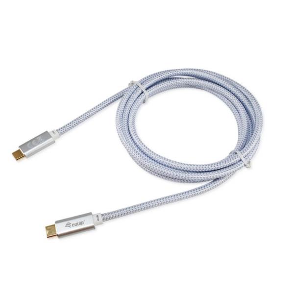 USB 3.2 Gen2 C To C Cable M/M Bianco - immagine 3