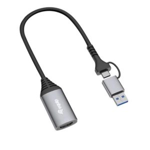 USB To HDMI Adapter (USB-C + A)