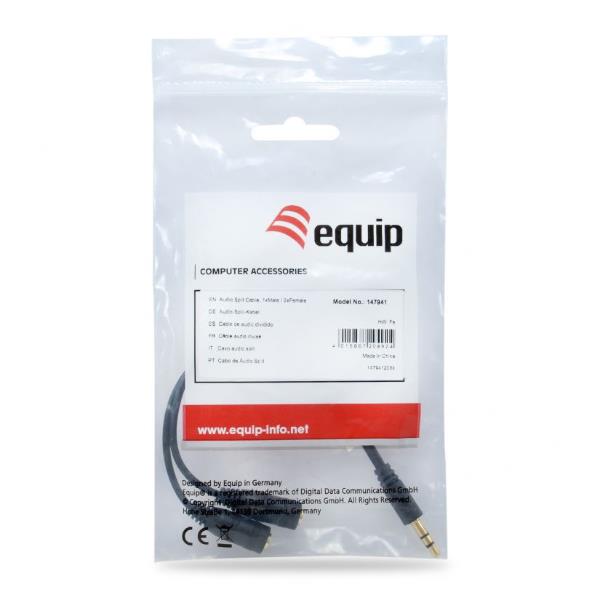 Adattatore Audio Male Vs 2 Female - immagine 7