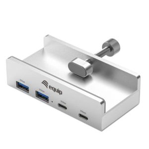 4-Port Clamp USB Hub 5Gbps