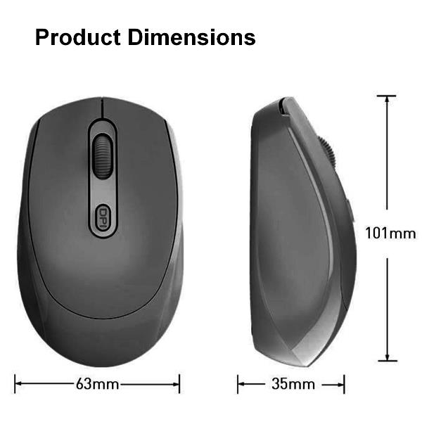 4-Button Wireless Mouse - immagine 2