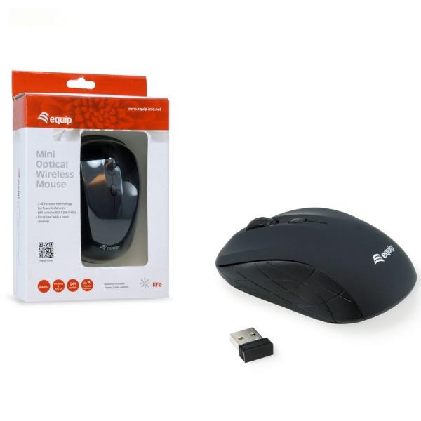 Mini Optical Wireless Mouse Nero - immagine 6