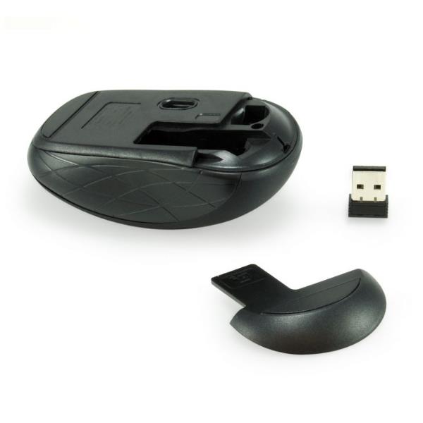 Mini Optical Wireless Mouse Grigio - immagine 8