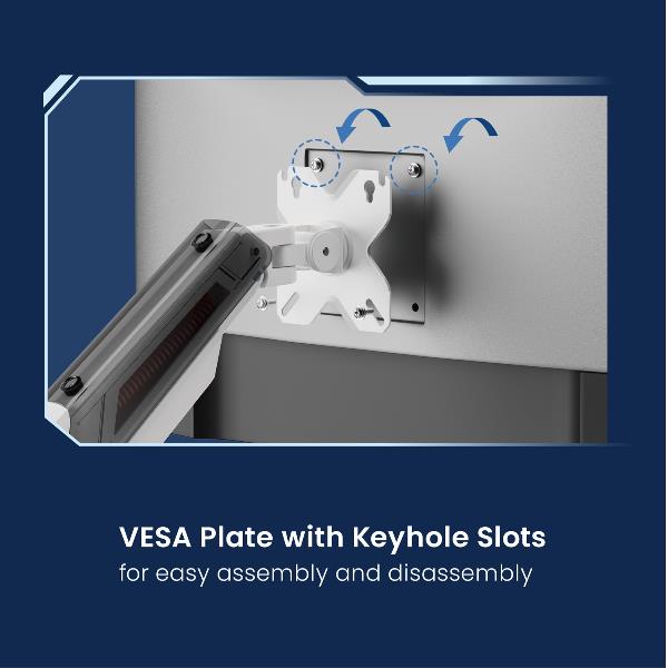 17"-40" Gaming Monitor Desk Mount - immagine 7