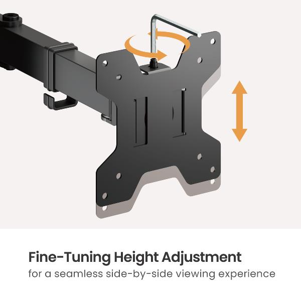 17"-32" Atriculating Dual Monitor - immagine 4