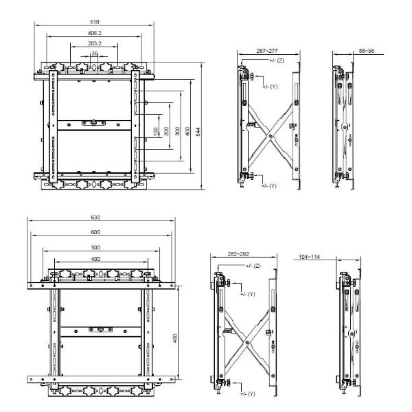 Staffa Push In Pop Out 32/55 Poll. - immagine 7