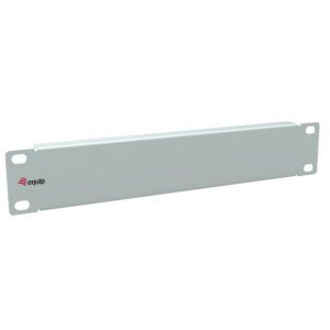 10" Blank Panel, 1U, Light Grigio
