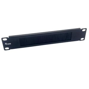 10" Brush Panel 1U, Nero