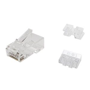Rj45 Connector Utp Cat.6A, 100Pz