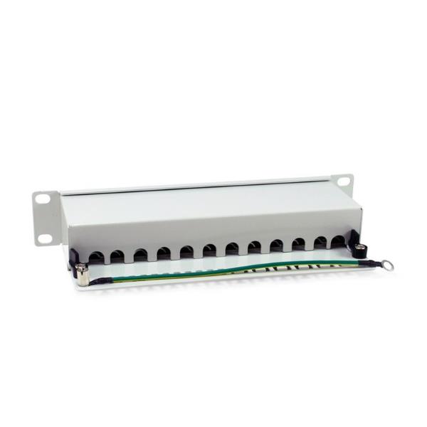 12-Port Cat.6A Shielded Patch Panel - immagine 3