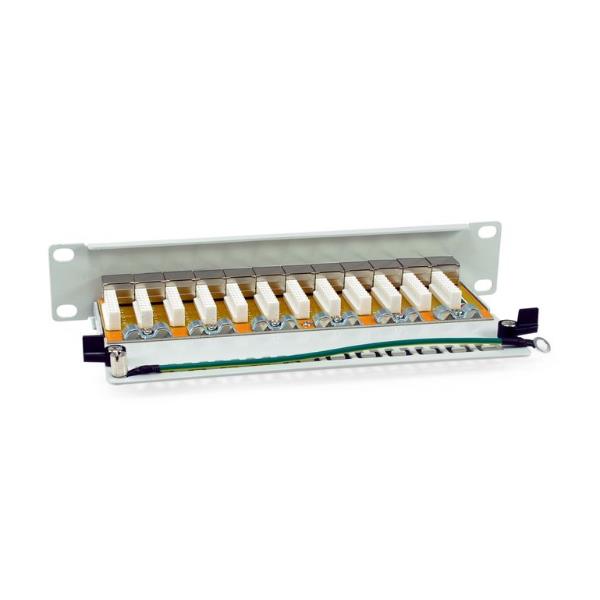 12-Port Cat.6A Shielded Patch Panel - immagine 2