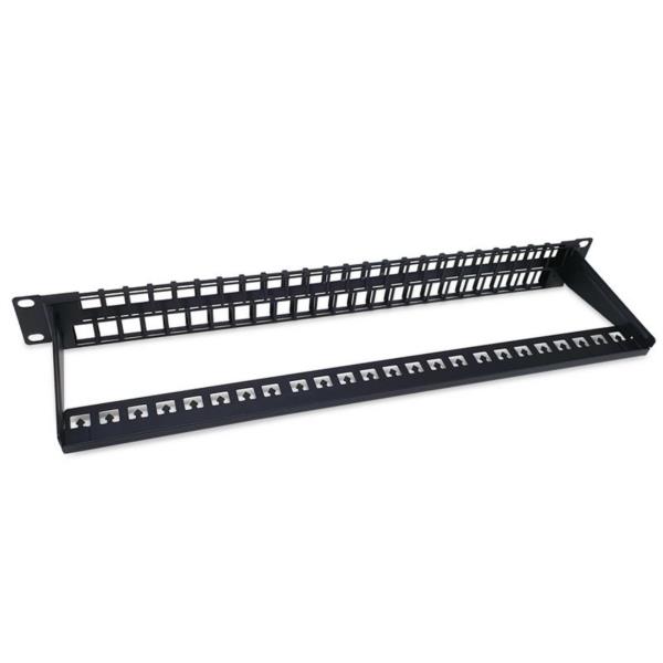48-Port Keystone Cat.6 Unshielded P - immagine 4